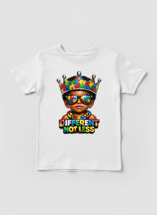 Spoyld Bratz " Different Not Less" Autism Awareness Kids T-shirts and Sets